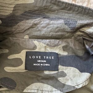Love Tree Olive Camouflage Jacket